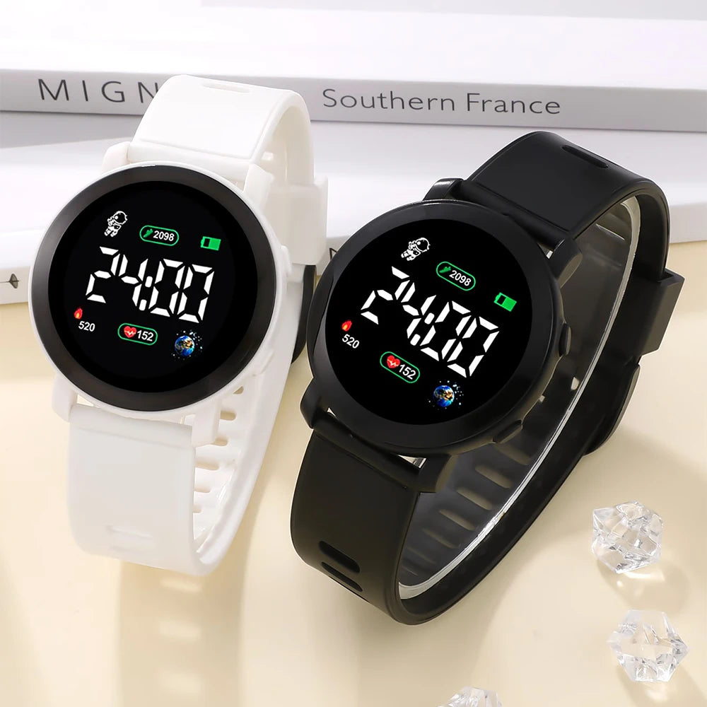 LED Digital  Couple Watches