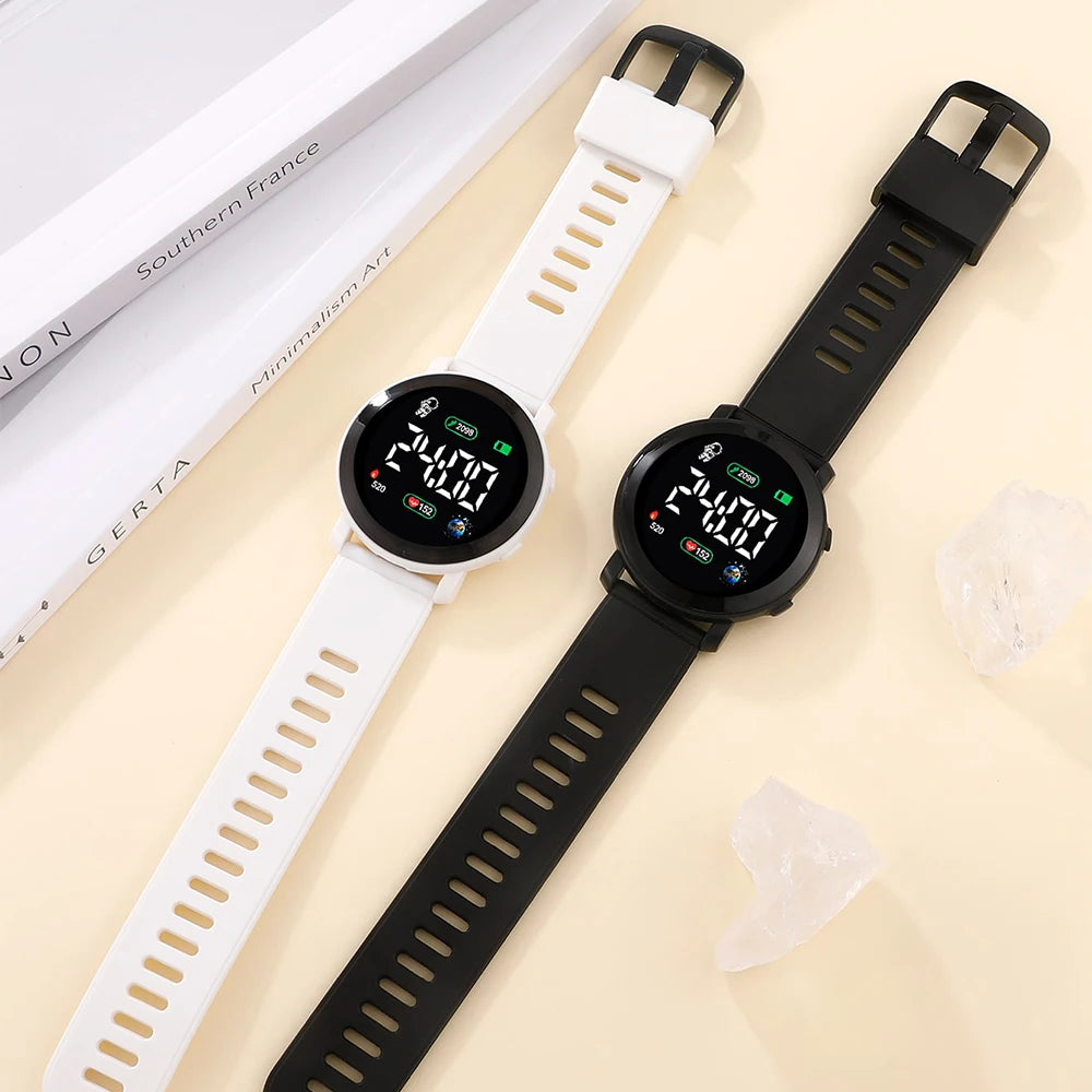 LED Digital  Couple Watches