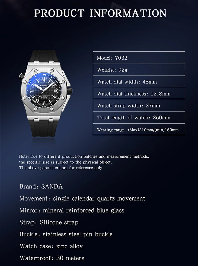 Luxury Man Wristwatch