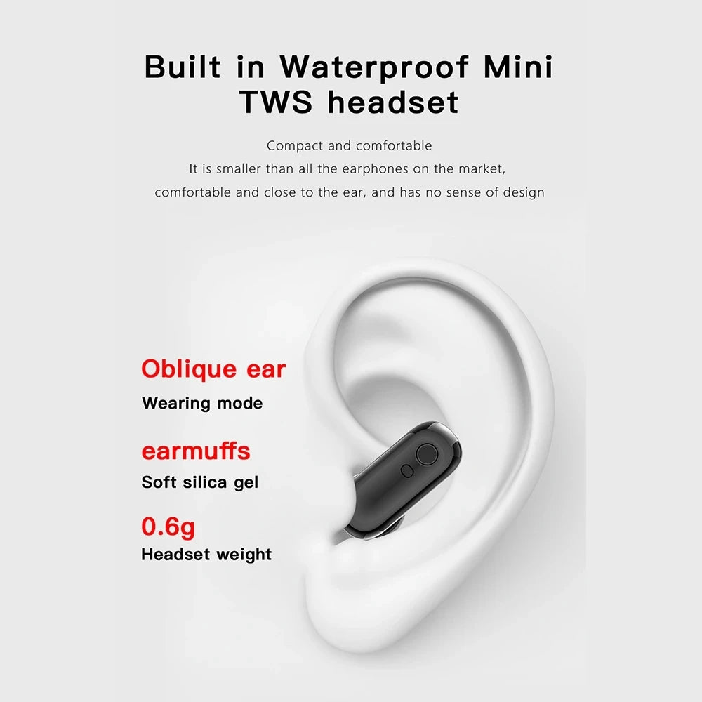 Smart Watch TWS Two In One Wireless Bluetooth Dual Headset