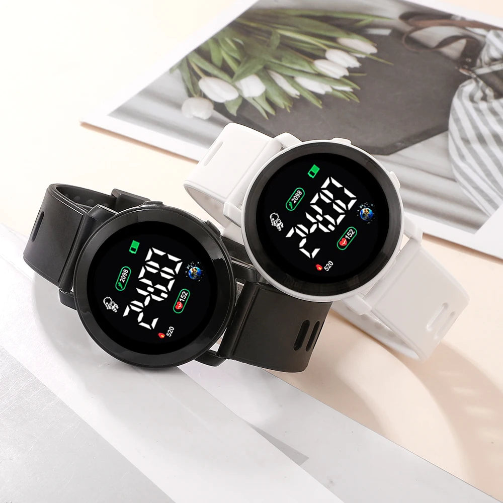 LED Digital  Couple Watches