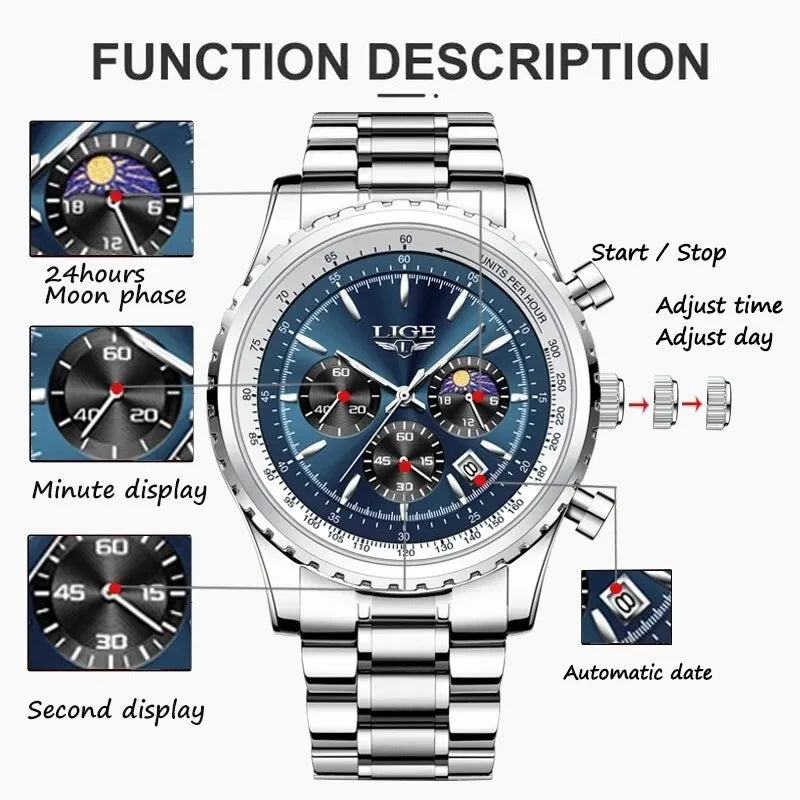 2024 Top Brand Luxury New Men Watch