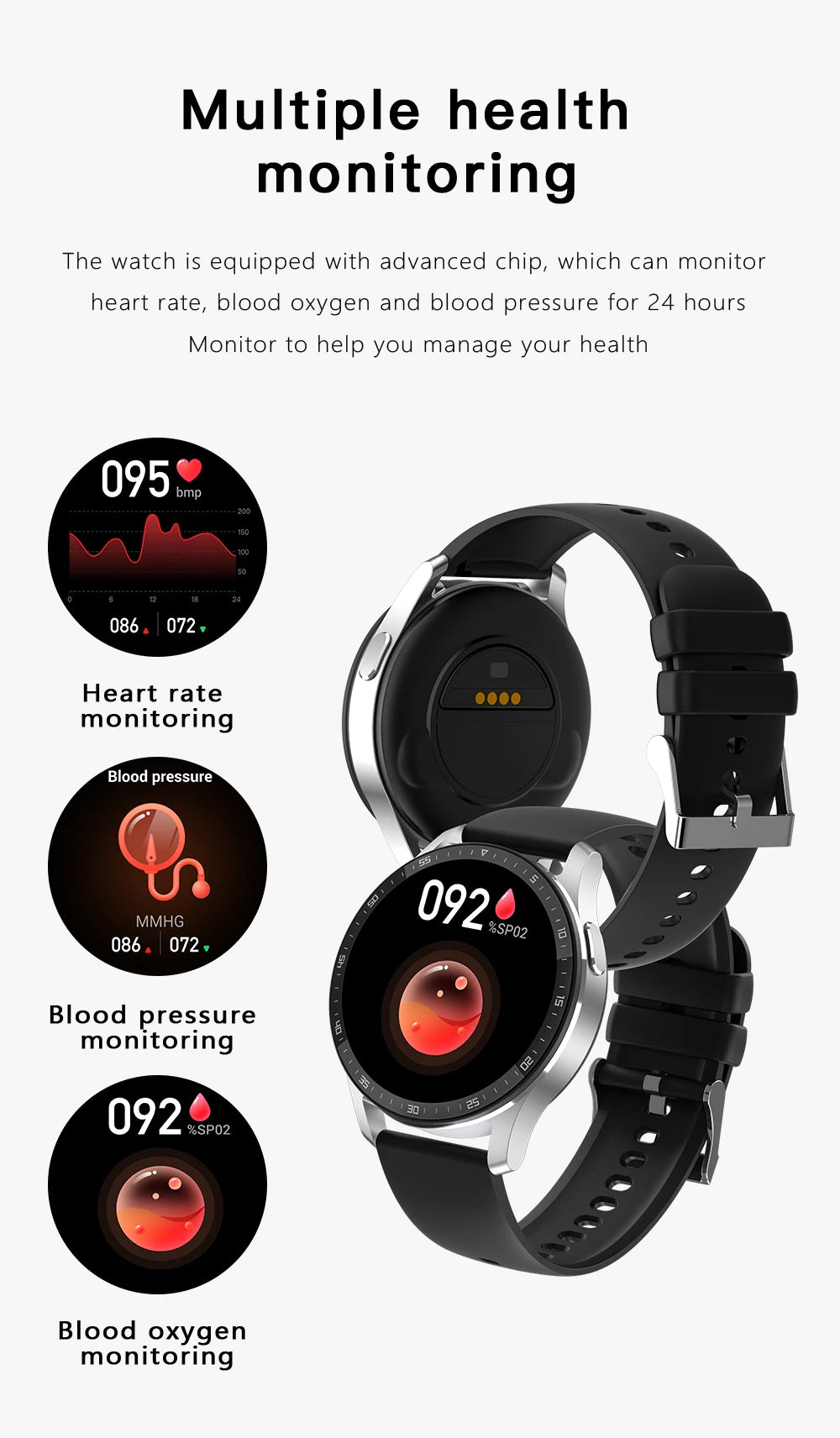 Smart Watch TWS Two In One Wireless Bluetooth Dual Headset