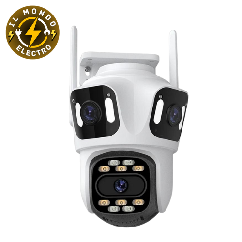 Three Lens Security Camera