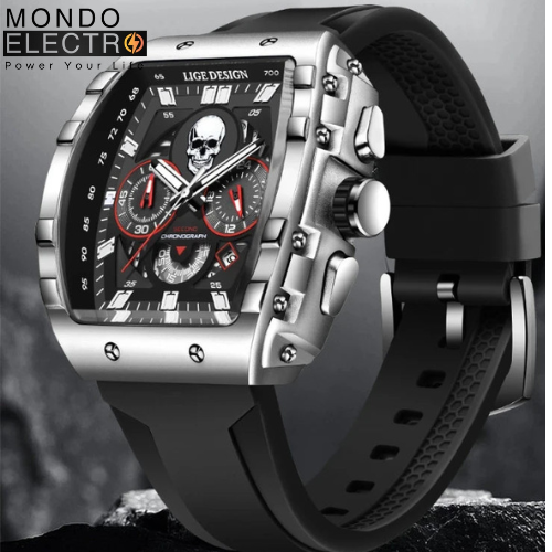 Fashion Sport Skull Watches Men Top Brand Luxury