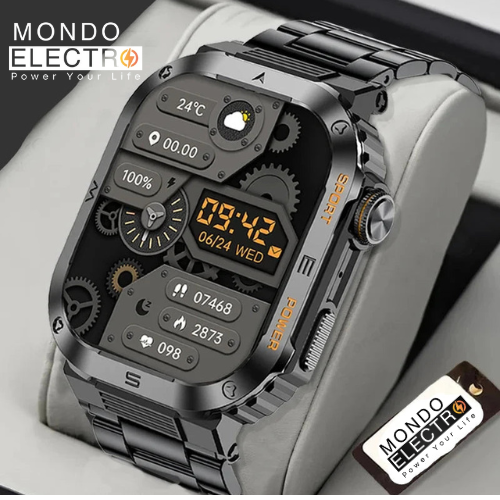 Rugged And Durable Military Smart Watch