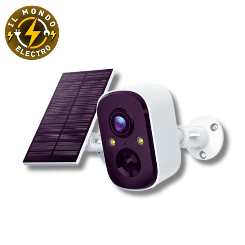 Security Battery Camera with Solar Panel